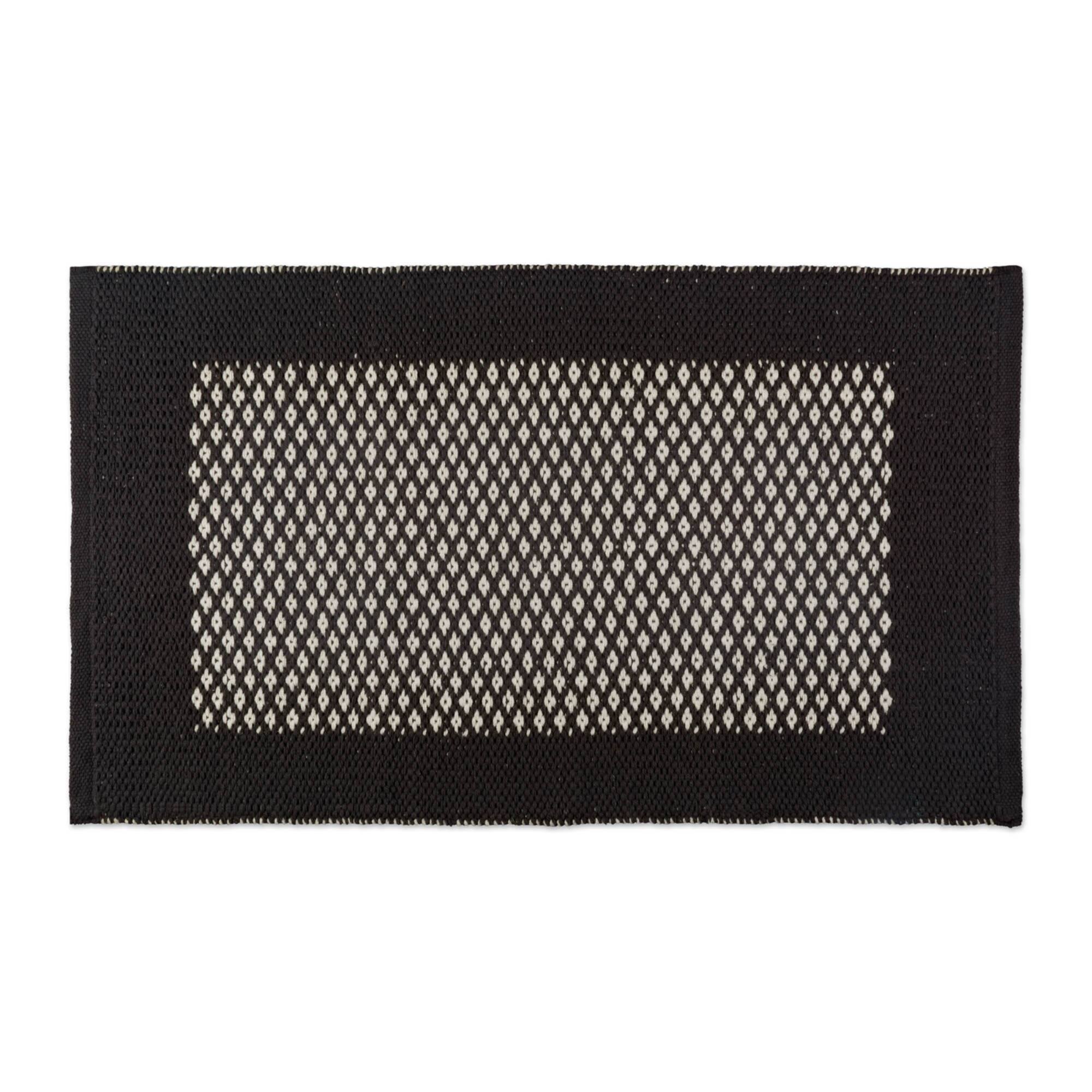 DII® Mineral Bordered with Small Diamonds Rug, 2ft. x 3ft.